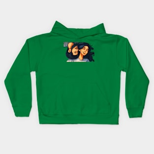 Happy Couple Kids Hoodie